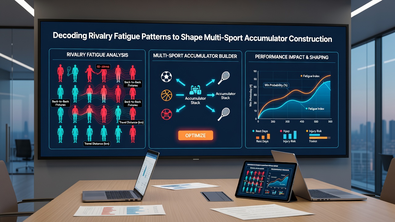 Data charts illustrating cross-sport fatigue metrics used in multi-leg betting construction