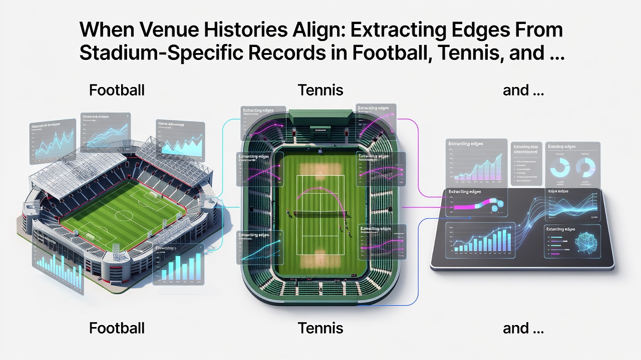 Data visualization of basketball arena records and tennis court performance splits